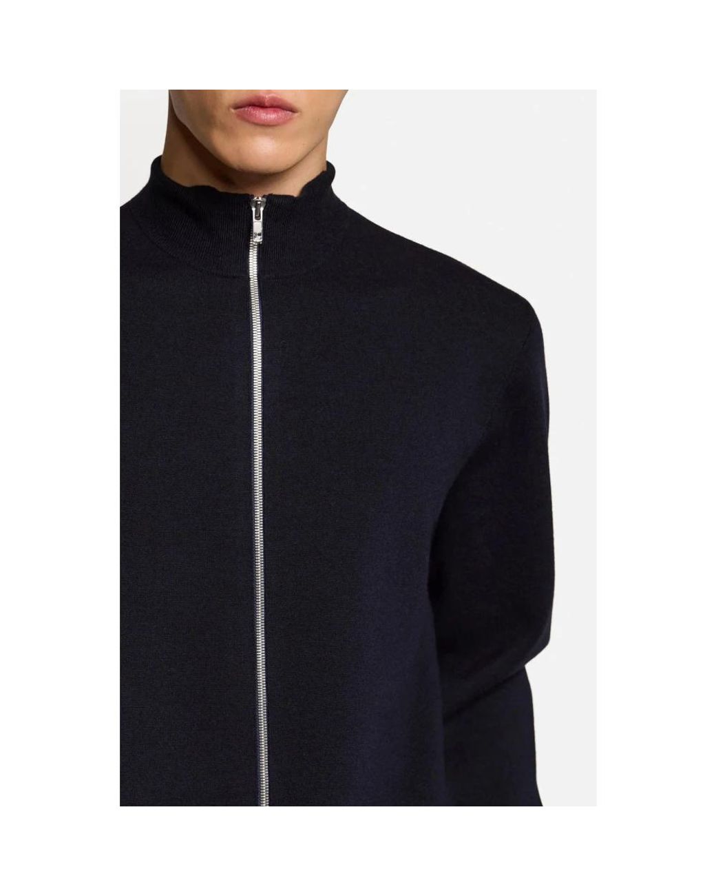 KIEFERMANN Black Zip-Throughs for men