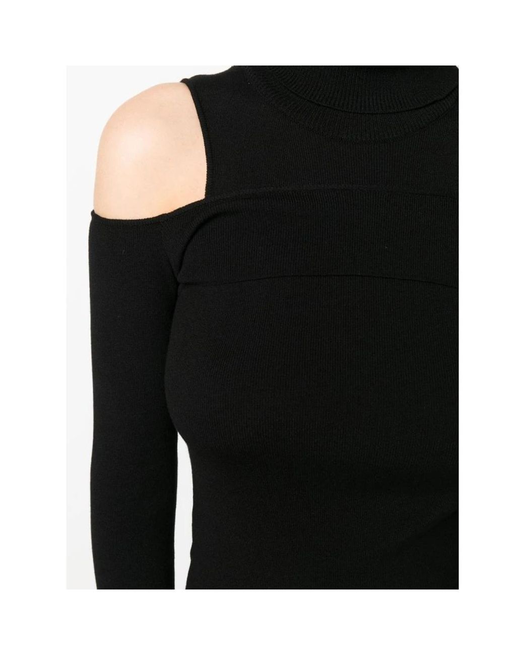 CoSTUME NATIONAL Black Short Dresses