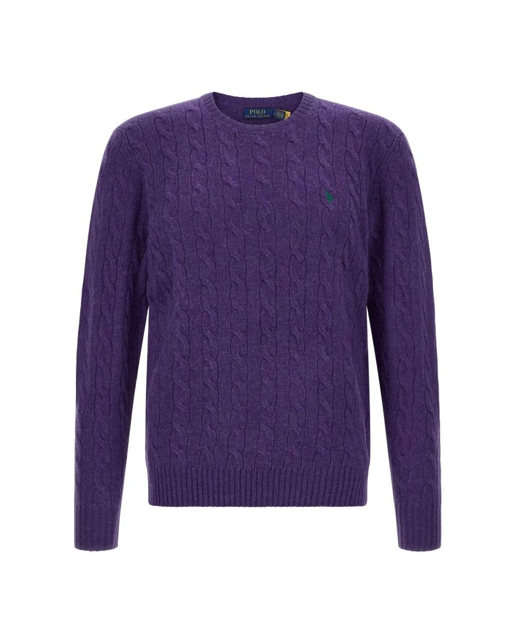 Polo Ralph Lauren Purple Round-Neck Knitwear for men