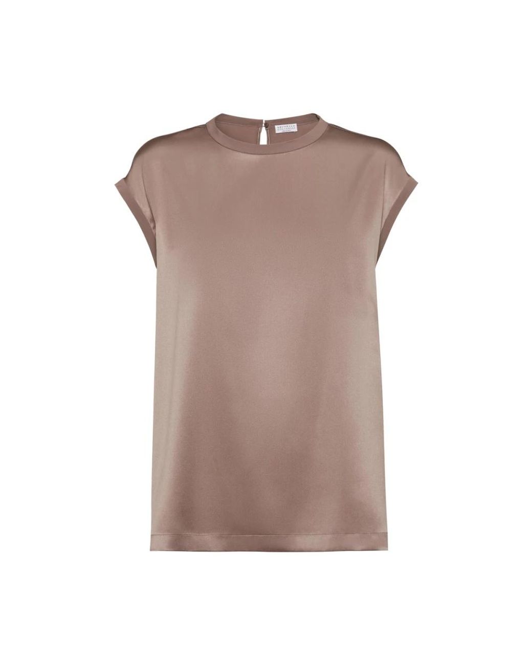Brunello Cucinelli Brown Blouses