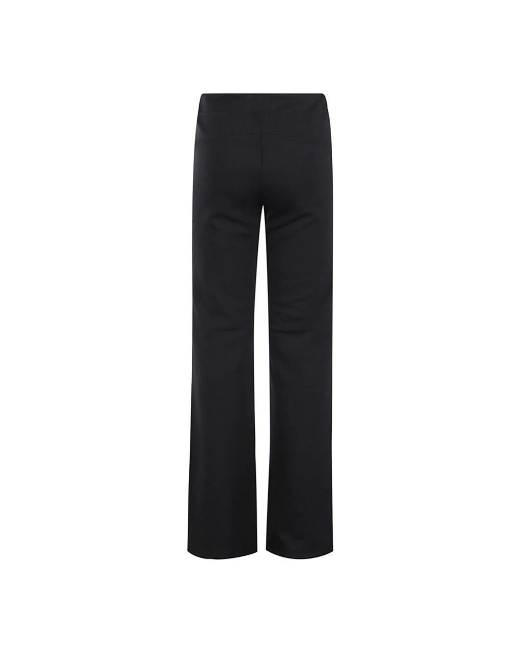 K-Way Black Straight Trousers