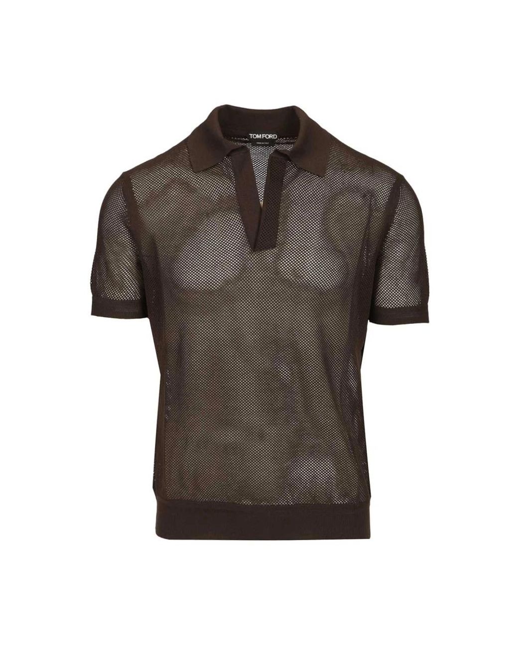 Tom Ford Brown Polo Shirts for men