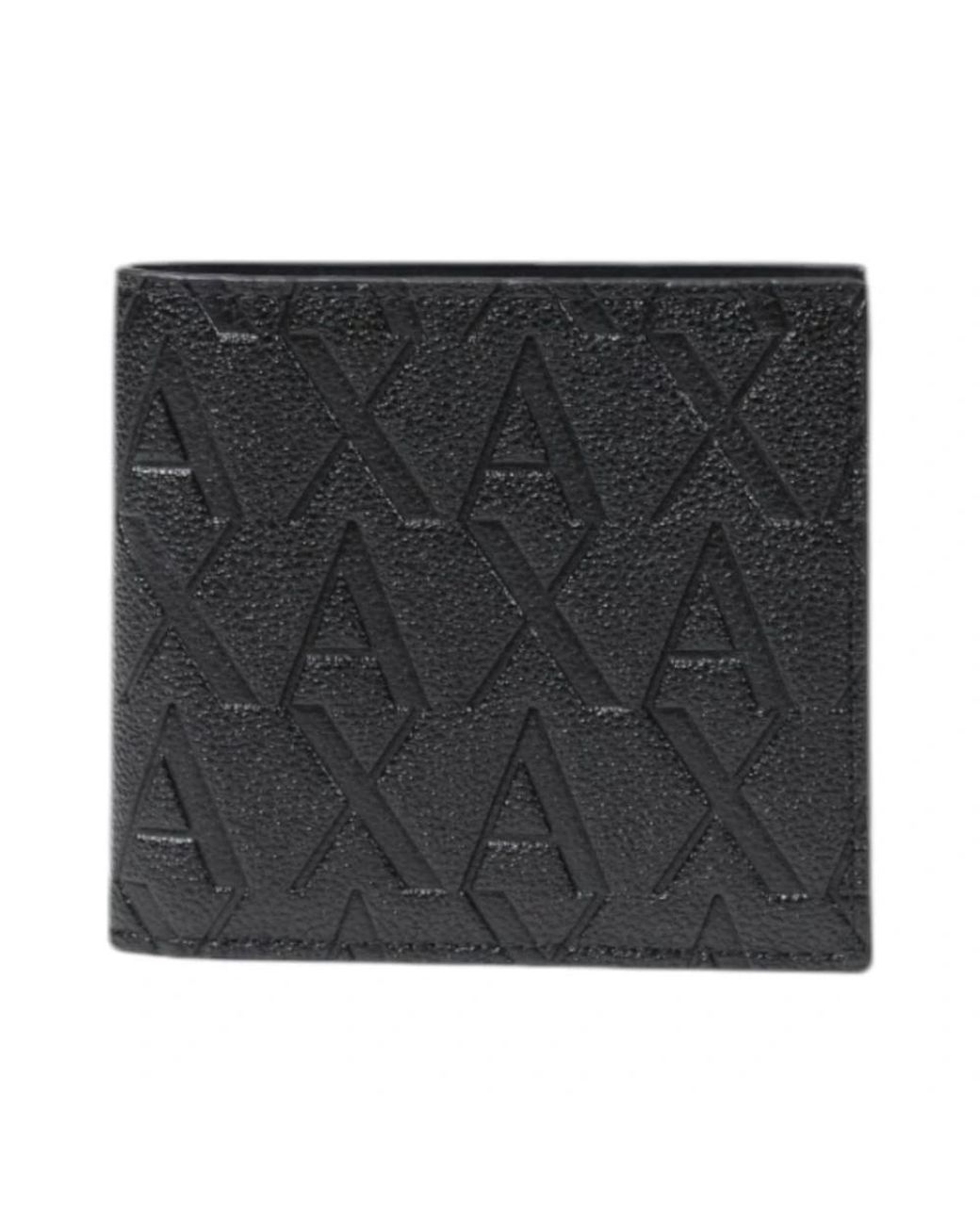 ARMANI EXCHANGE Black Wallets & Cardholders for men