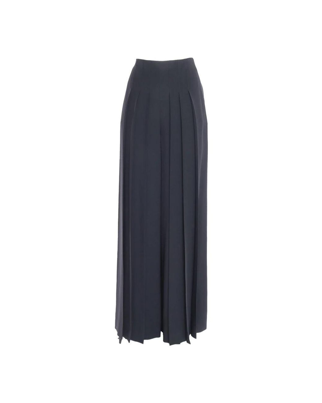 Alberta Ferretti Blue Wide Trousers