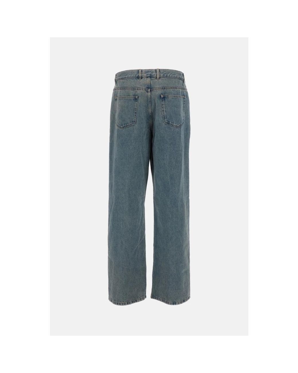 A.P.C. Blue Straight Fit Jeans for men
