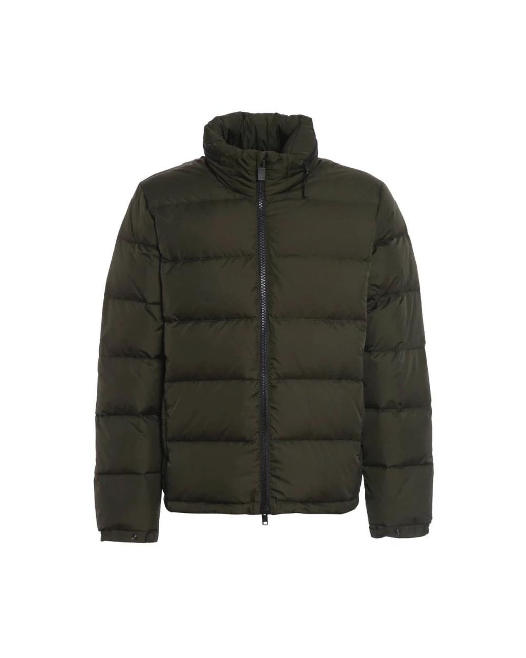 Aspesi Jassen ,Groen ,Leer Pocoelastica Re-Quilted Jacket in het Green voor heren