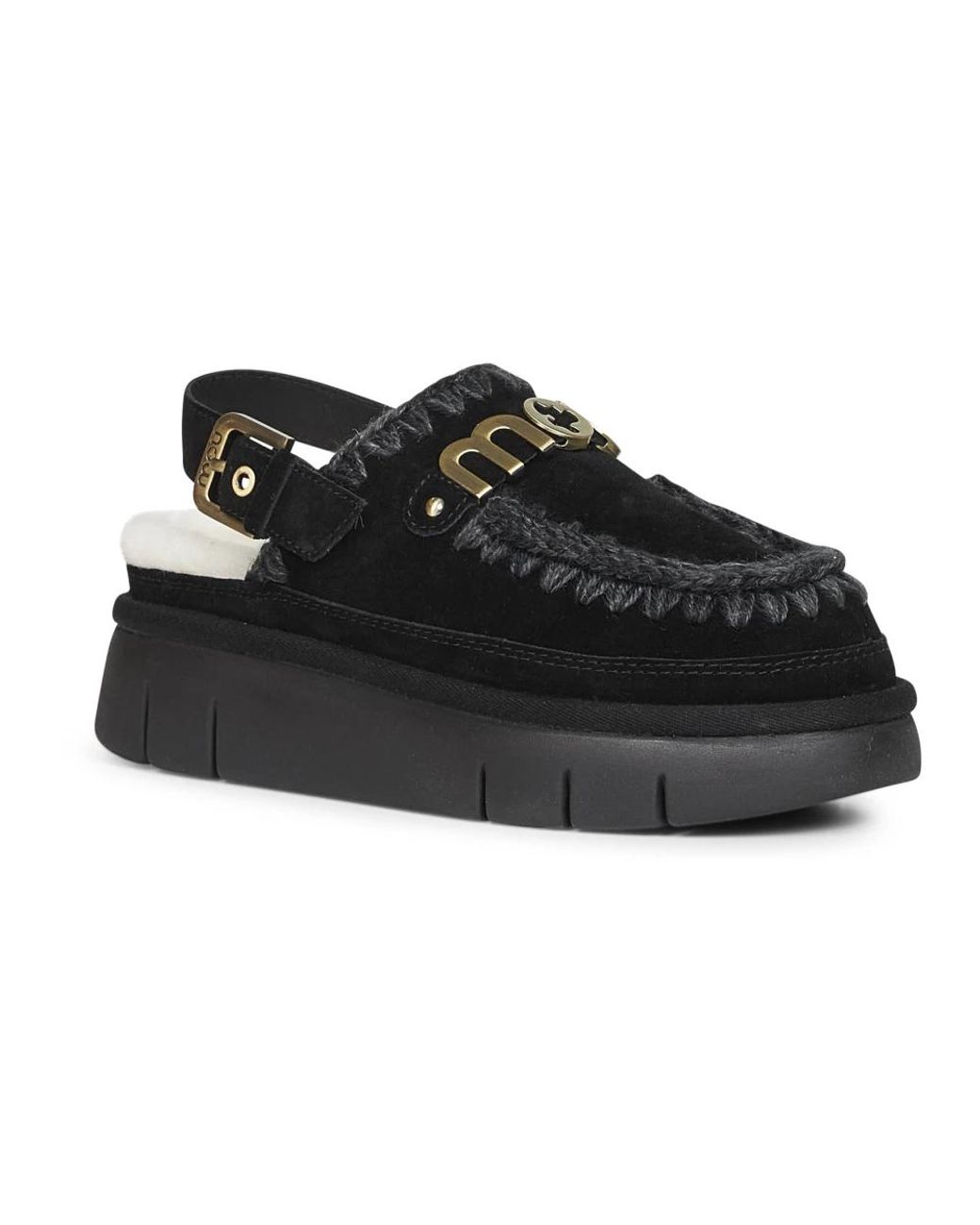 Clogs Mou en coloris Black