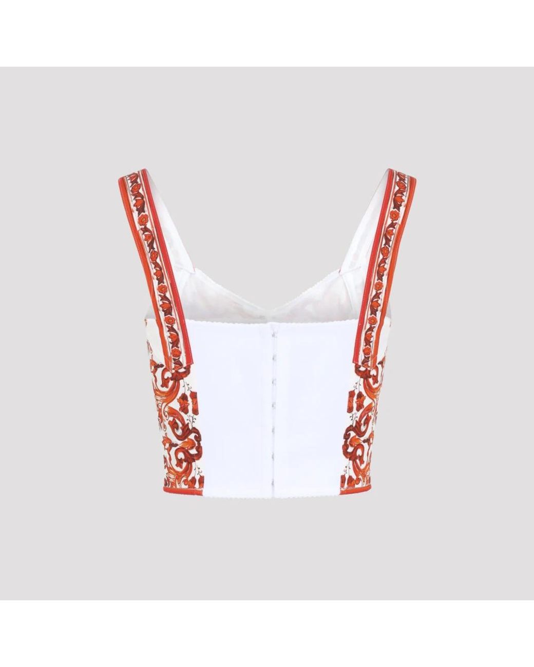 Dolce & Gabbana Red Sleeveless Tops