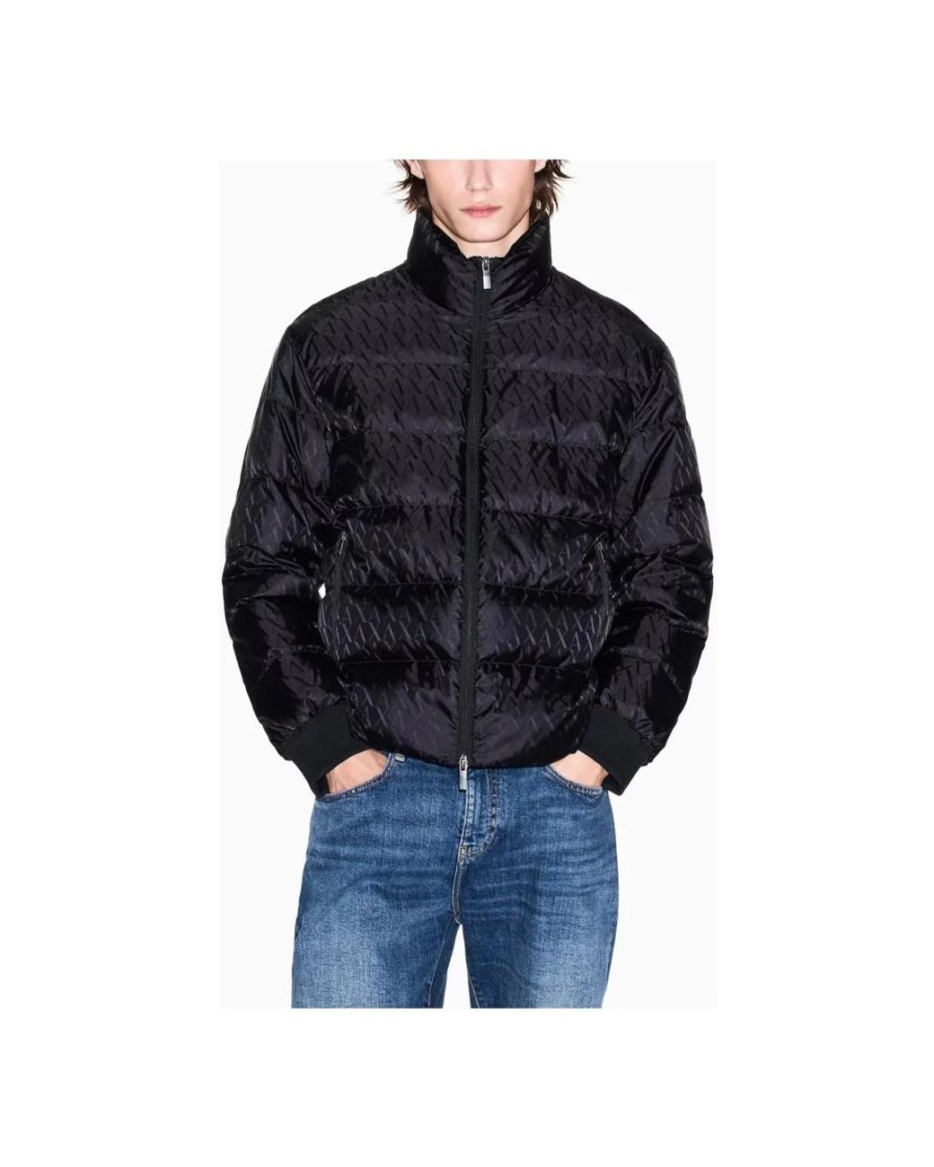 ARMANI EXCHANGE Blue Winter Jackets for men