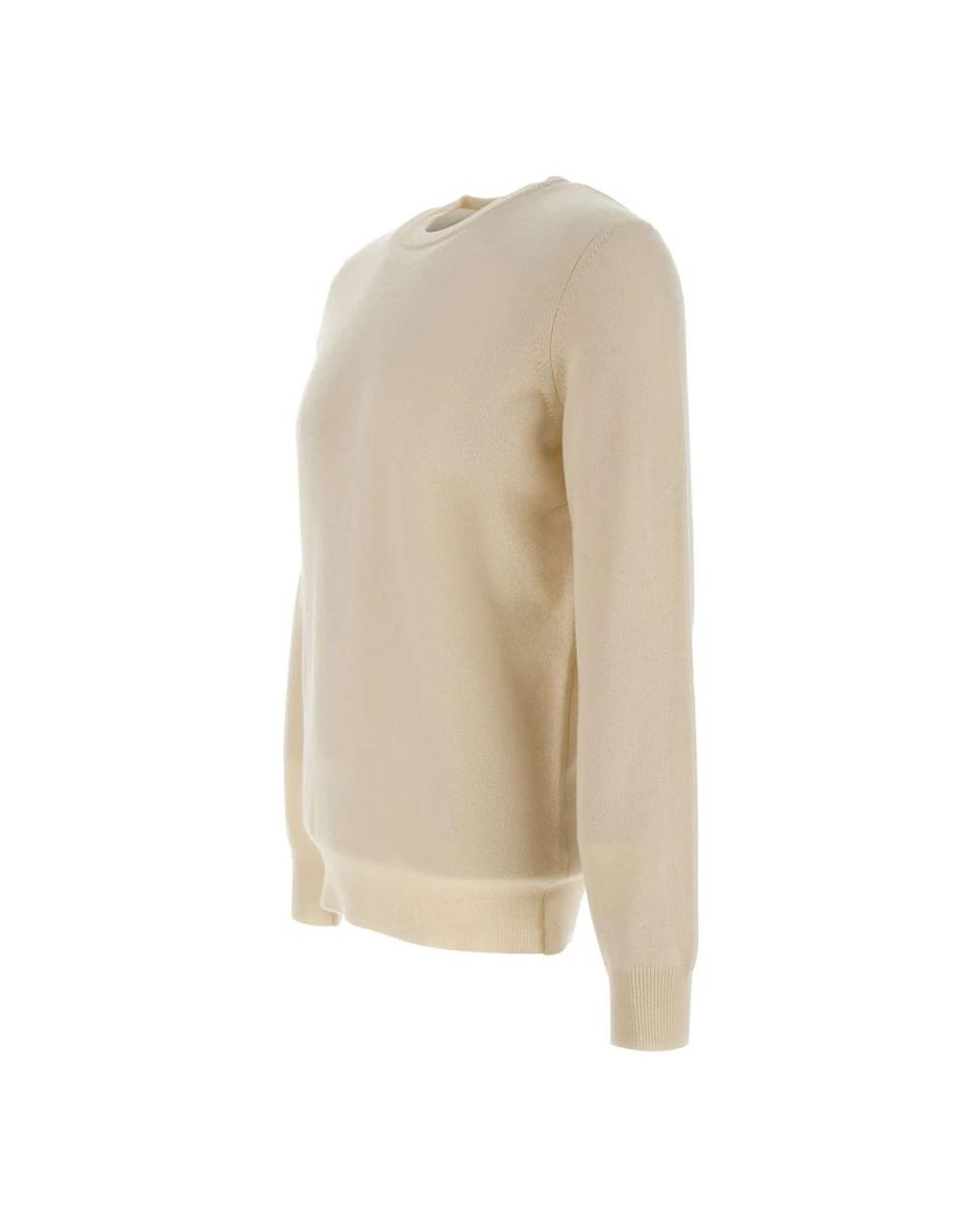 Kangra White Round-Neck Knitwear for men