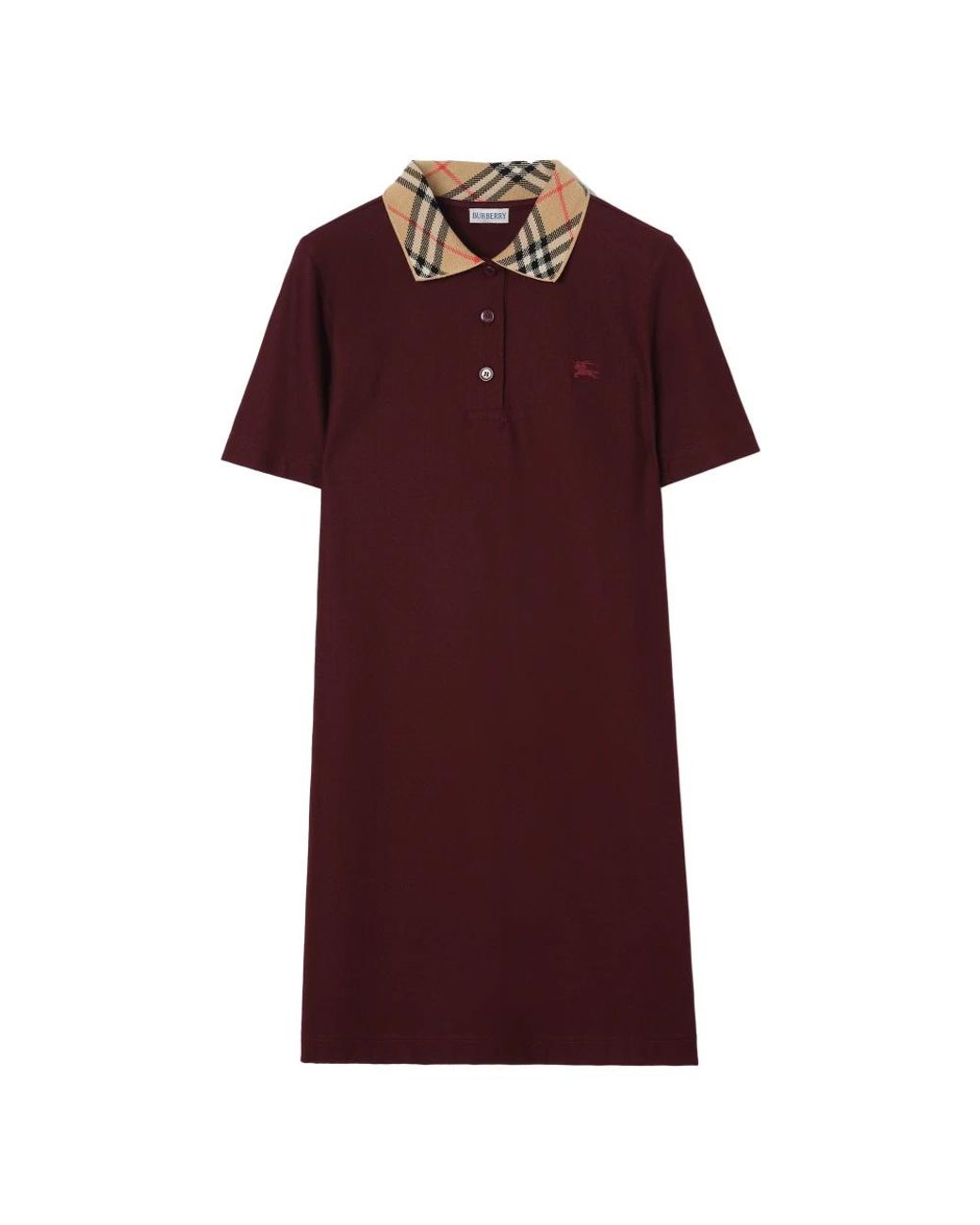 Burberry Red Short Dresses