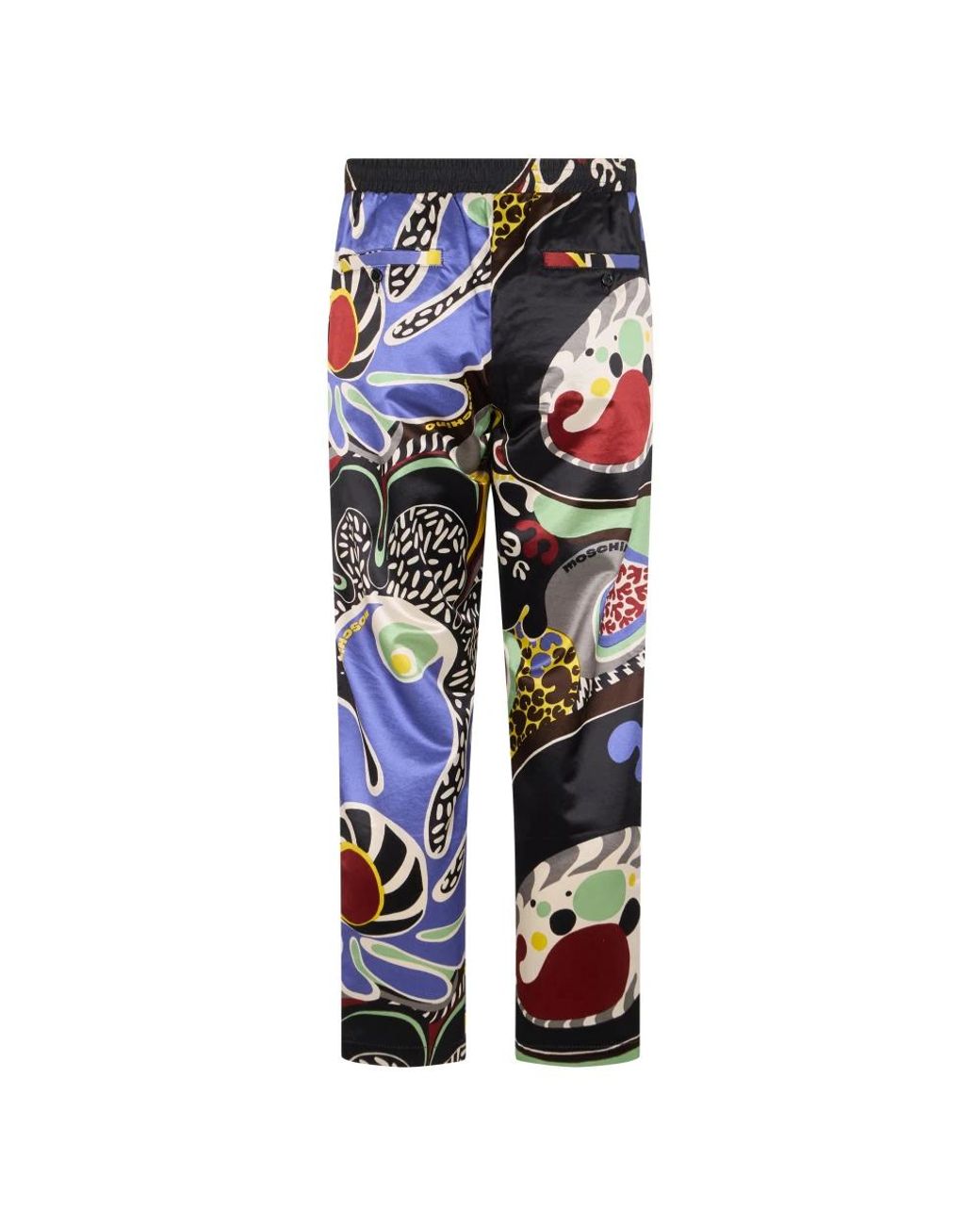 Moschino Blue Slim-Fit Trousers for men