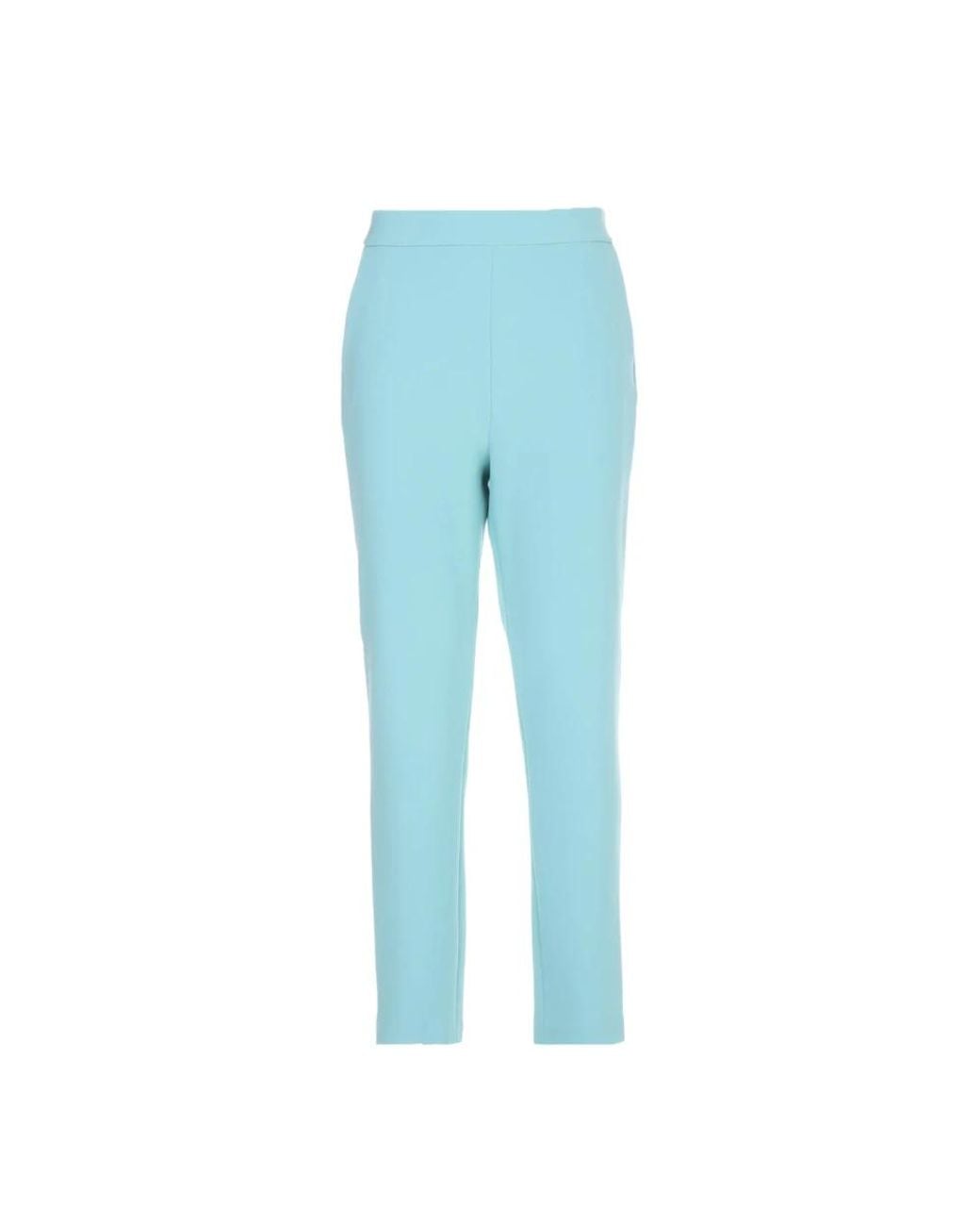 Pinko Blue Cropped Trousers
