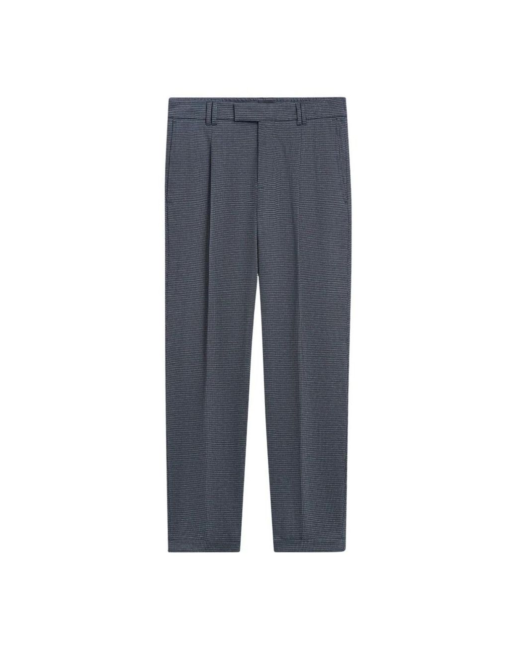 Cinque Blue Suit Trousers for men