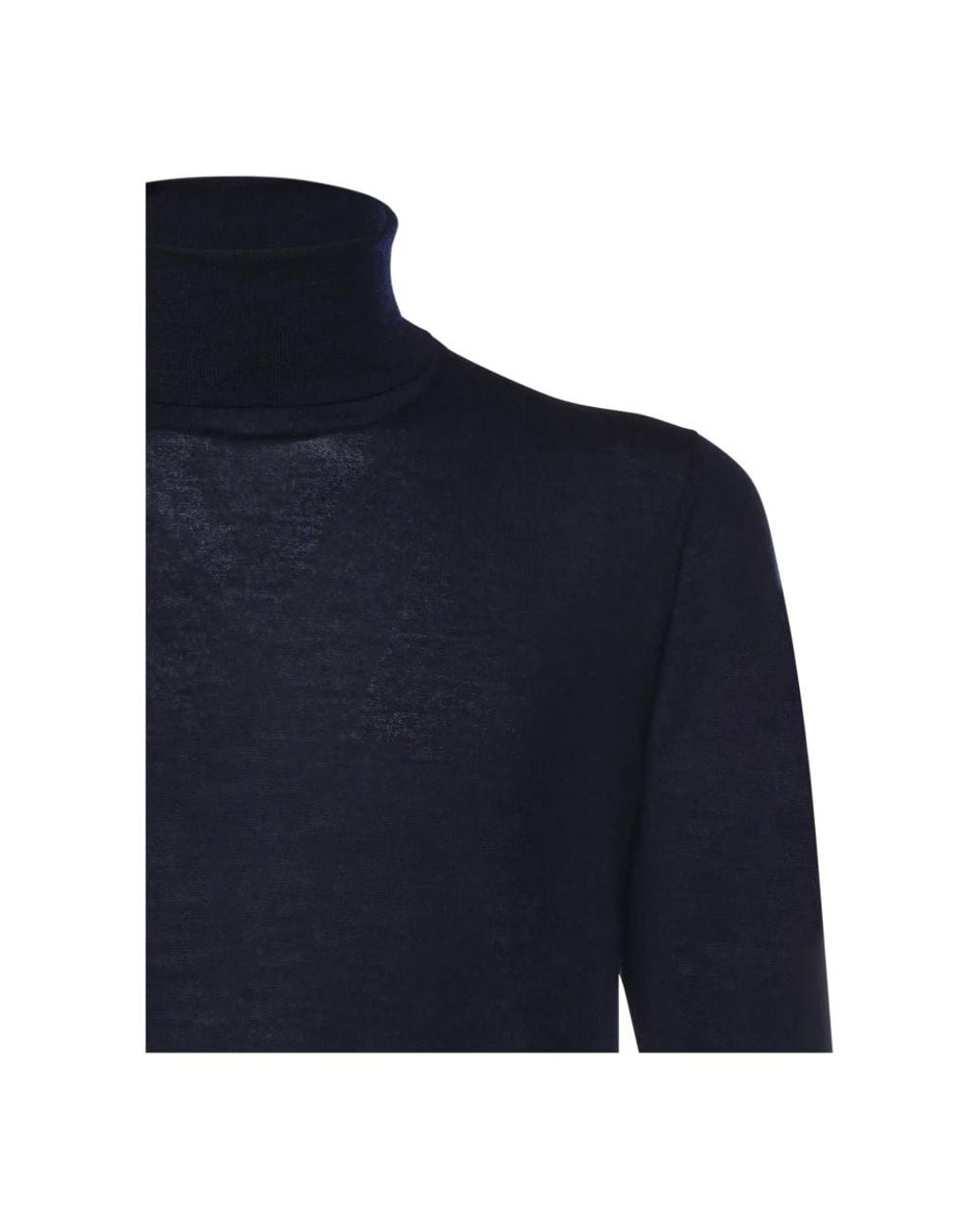 Mauro Ottaviani Blue Turtlenecks for men