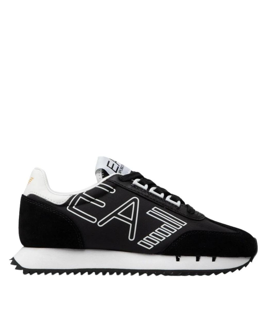 EA7 Black Sneakers for men