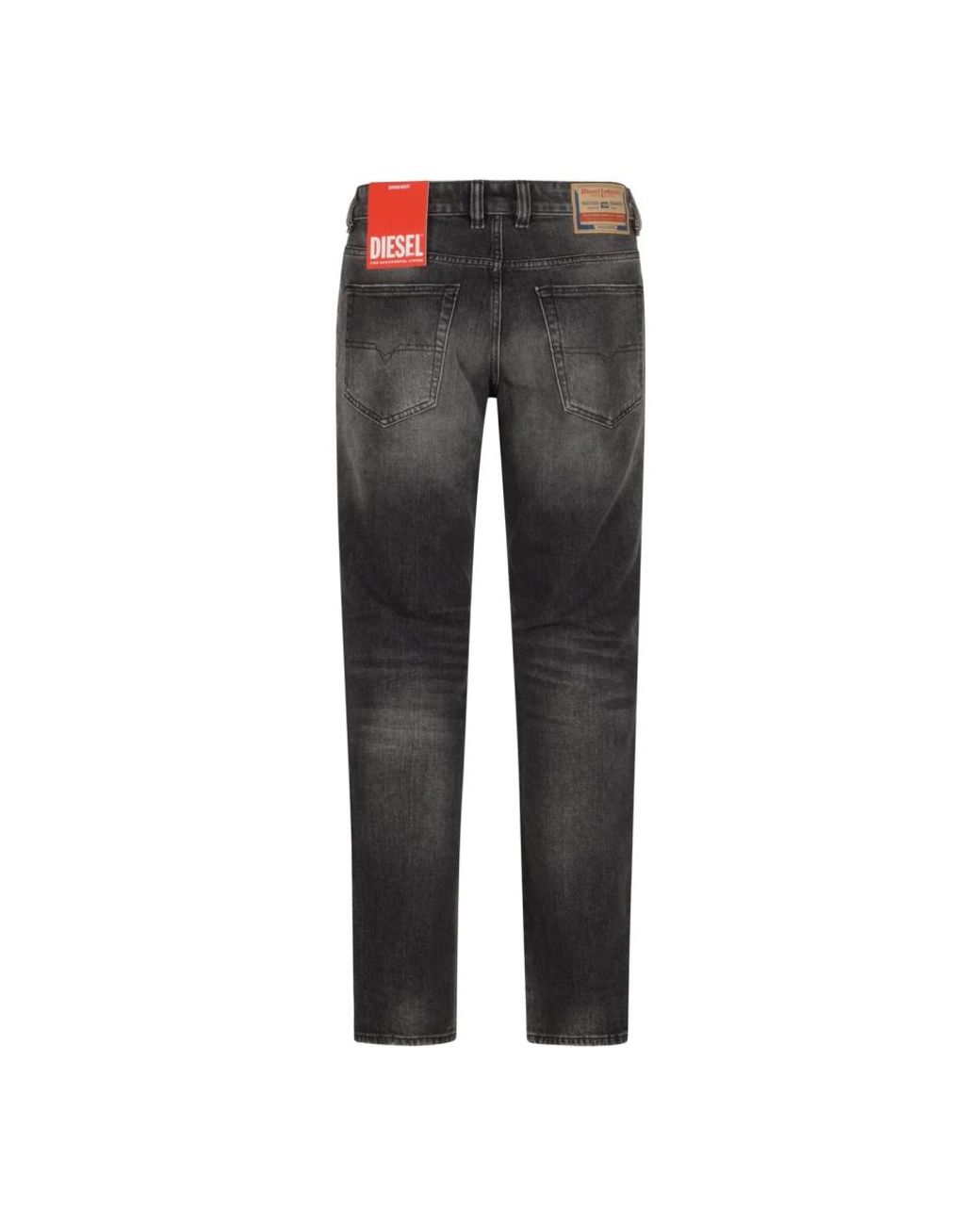 DIESEL Gray Slim-Fit Jeans for men