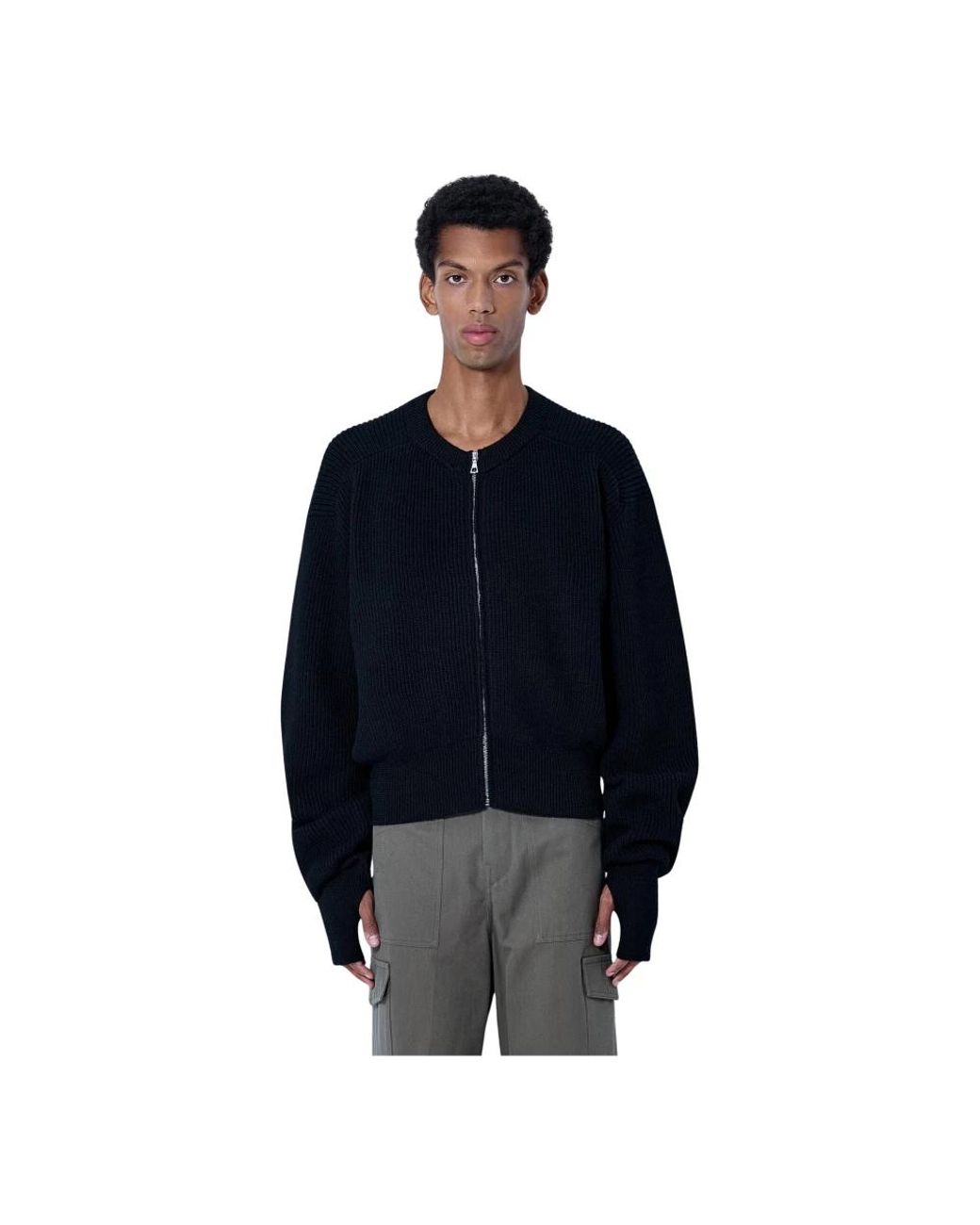 Rier Blue Cardigans for men