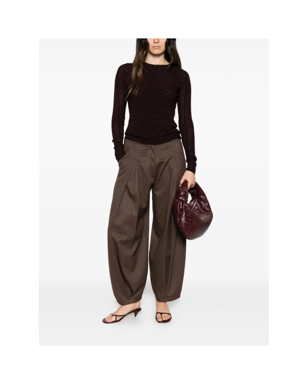 Twinset Black Round-Neck Knitwear