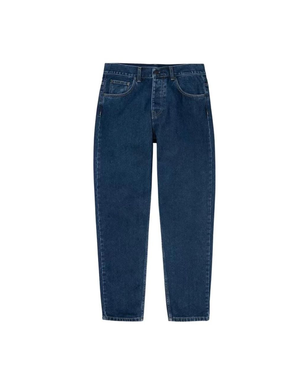 Carhartt Blue Loose Fit Jeans for men