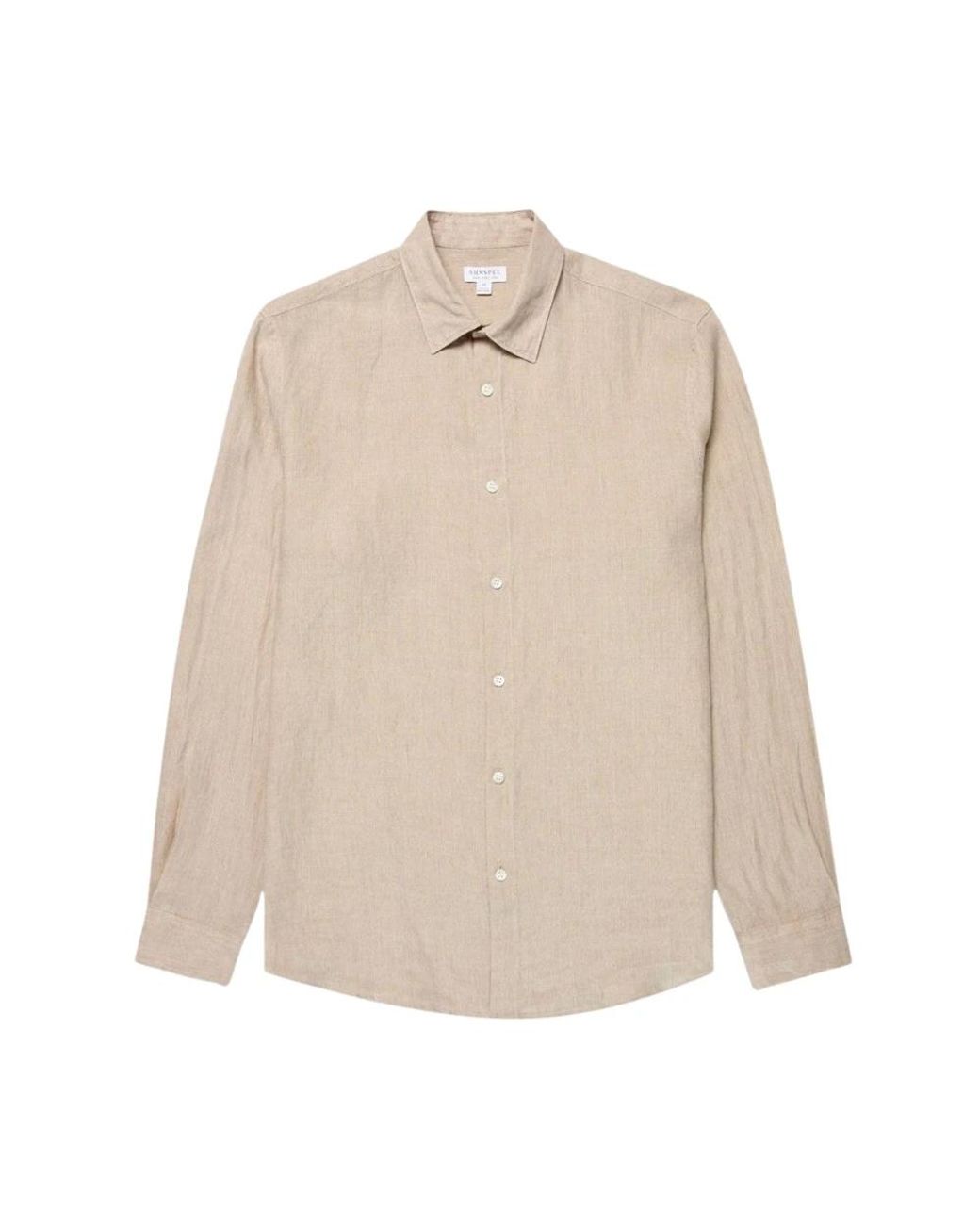 Sunspel Natural Casual Shirts for men