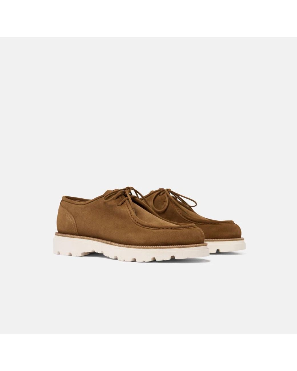 Scarosso Brown Laced Shoes for men