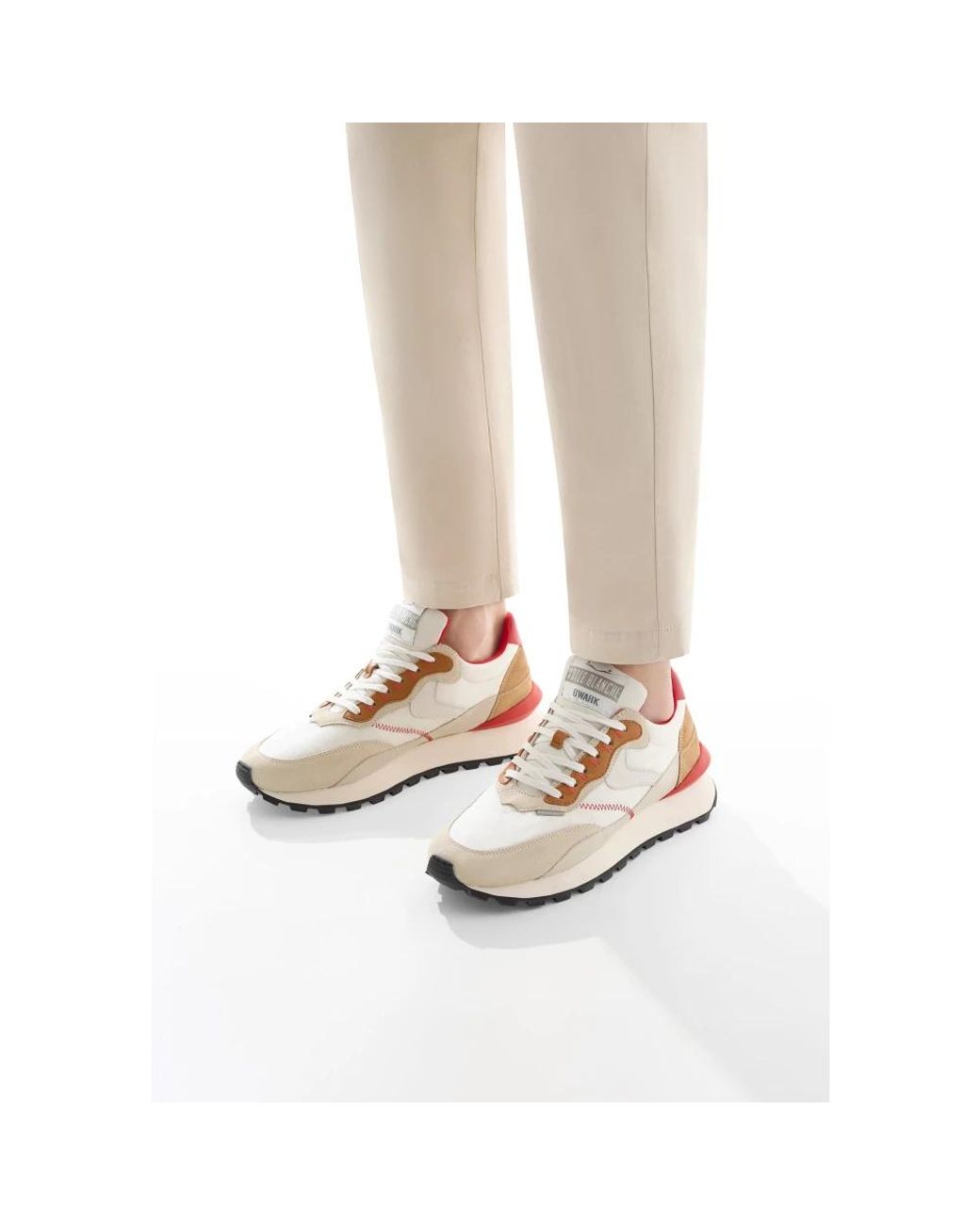 Voile Blanche White Sneakers for men