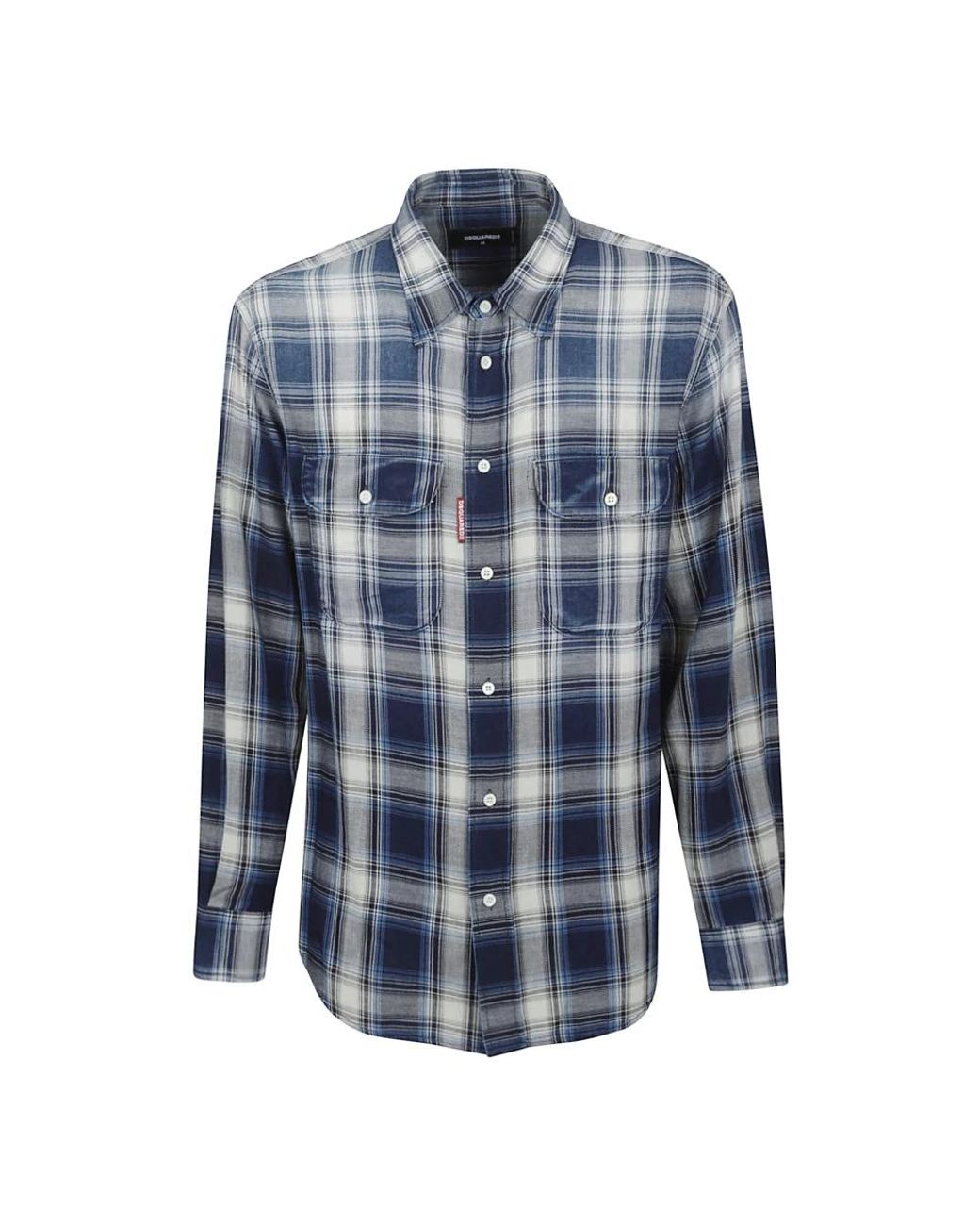 DSquared² Blue Casual Shirts for men