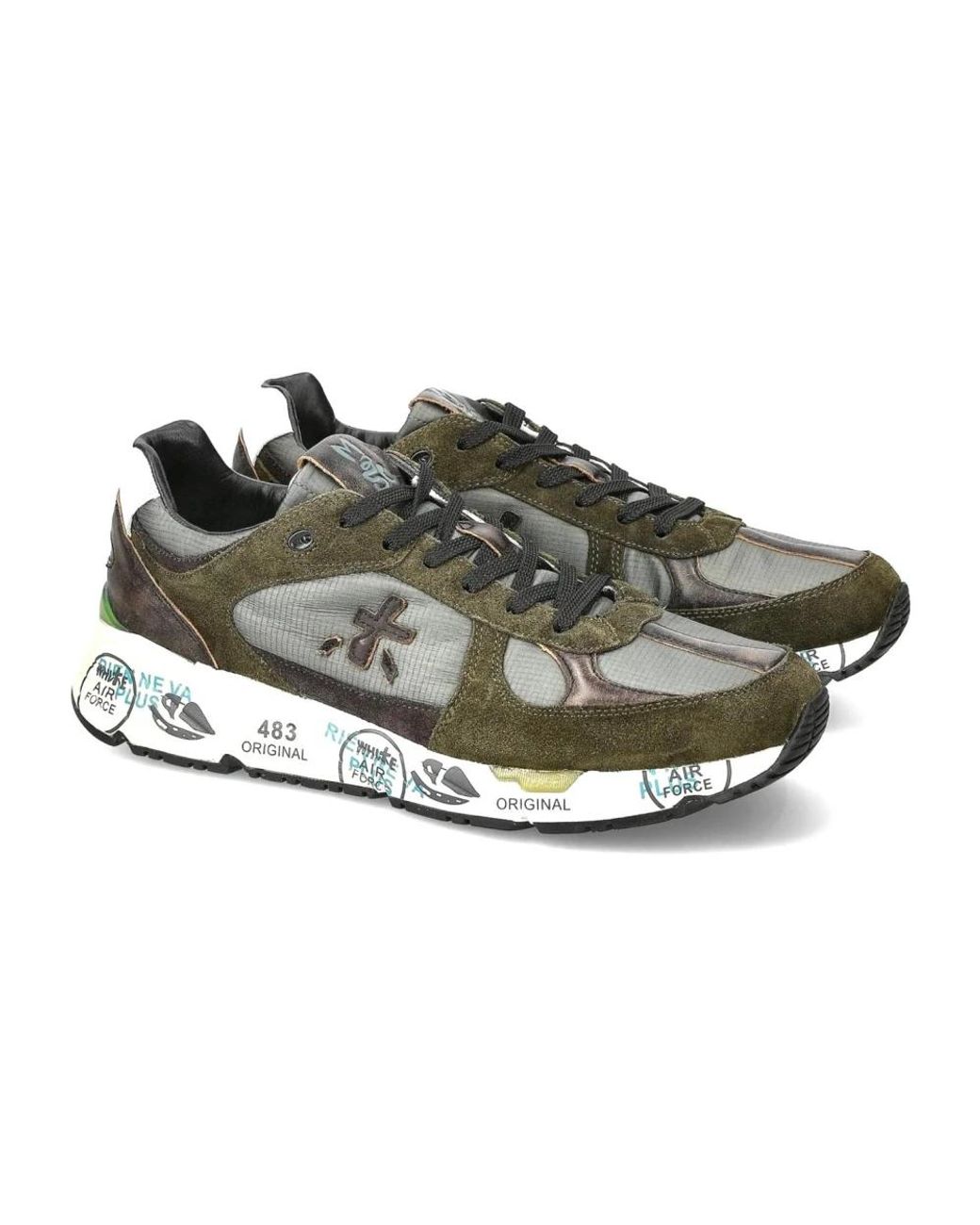 Premiata Gray Sneakers for men