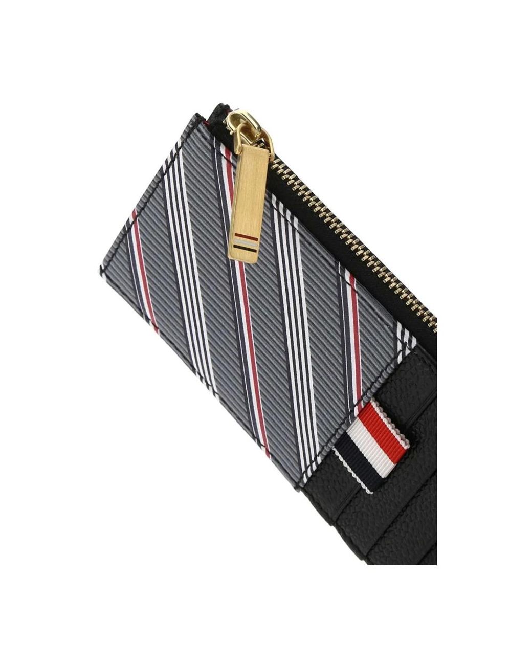 Wallets & Cardholders di Thom Browne in Black da Uomo