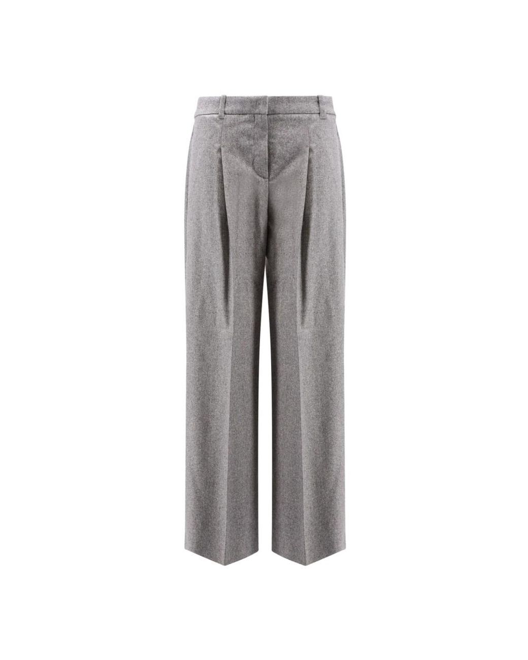 Boss Gray Wide Trousers