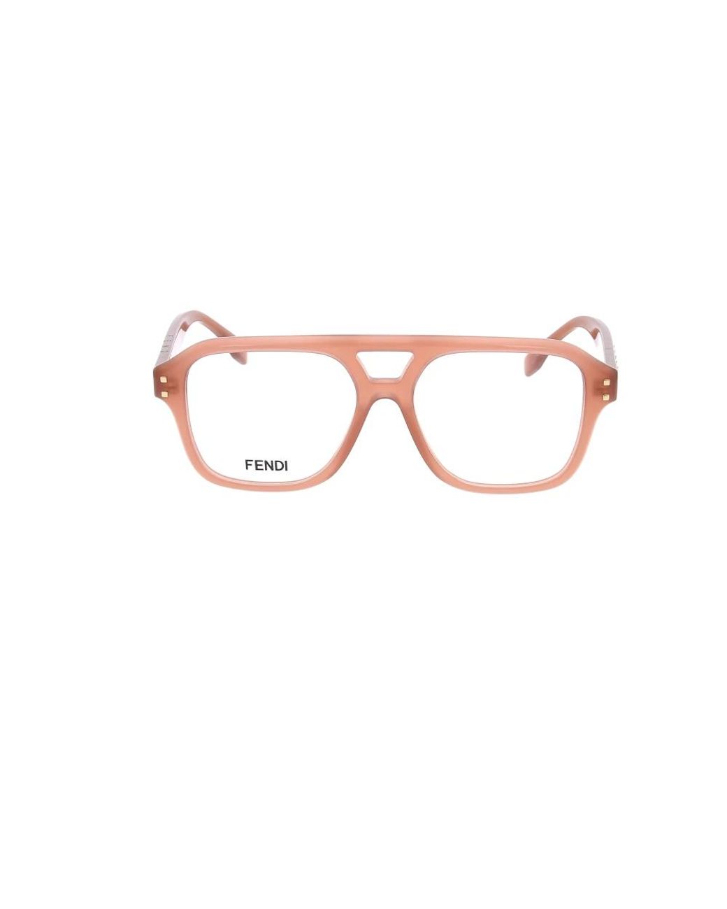 Glasses Fendi de color Pink