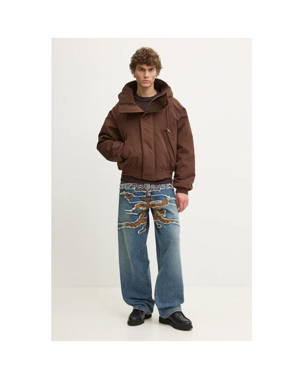 Bluemarble Gesteppte Jacke in Brown für Herren