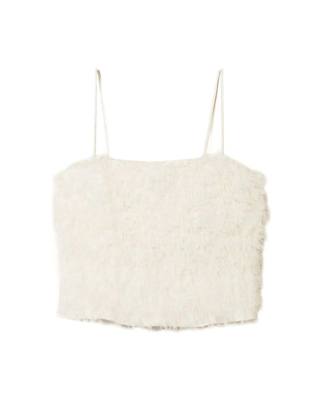 Twinset Natural Sleeveless Tops
