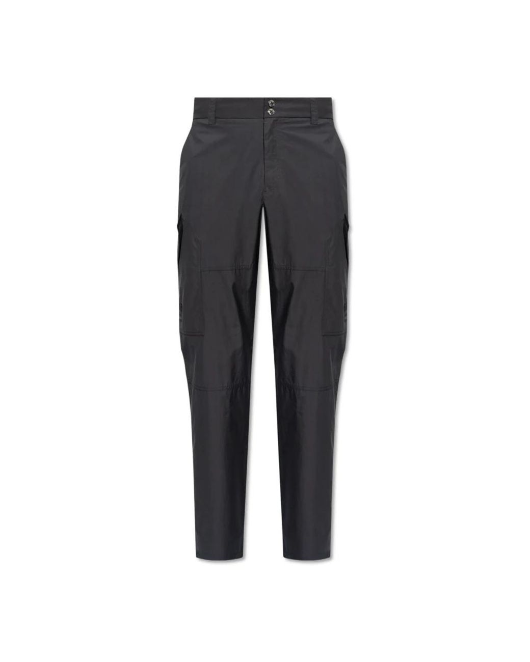 Versace Gray Slim-Fit Trousers for men