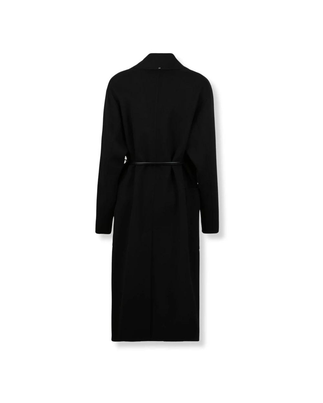 Sportmax Black Belted Coats