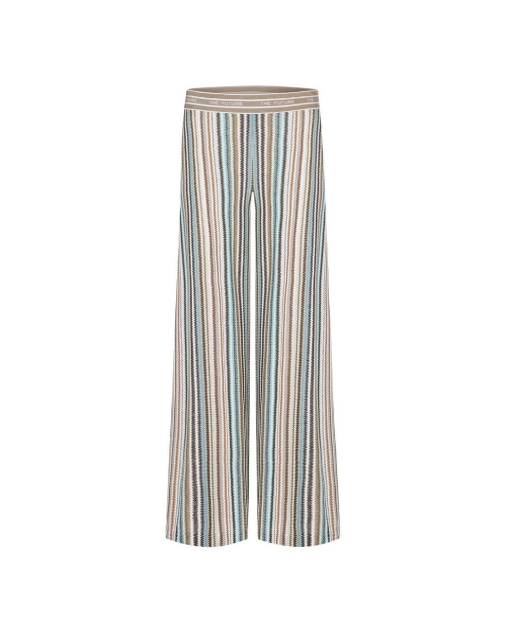 Cambio Gray Wide Trousers