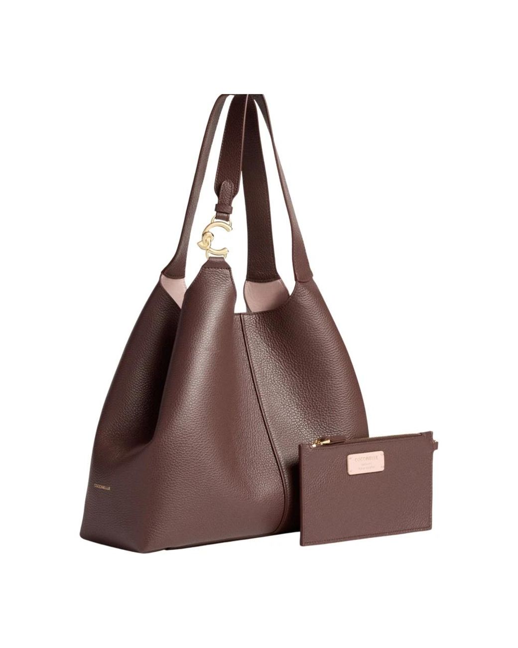 Coccinelle Brown Shopping Bags