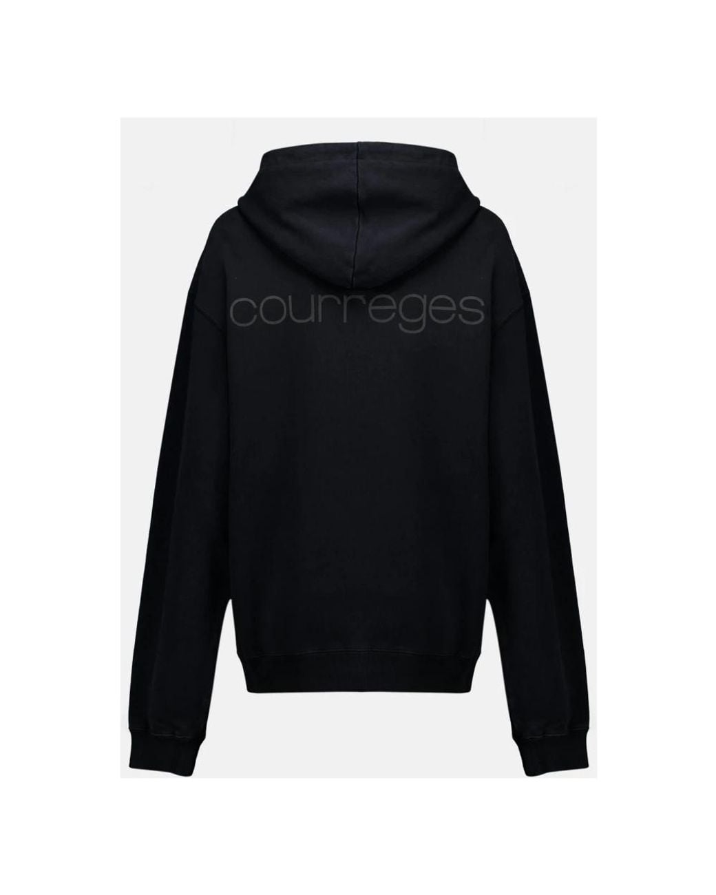 Courreges Black Zip-Throughs