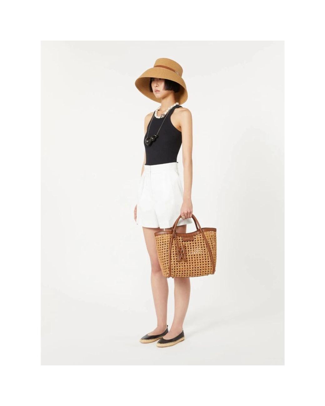 Max Mara Brown Tote Bags