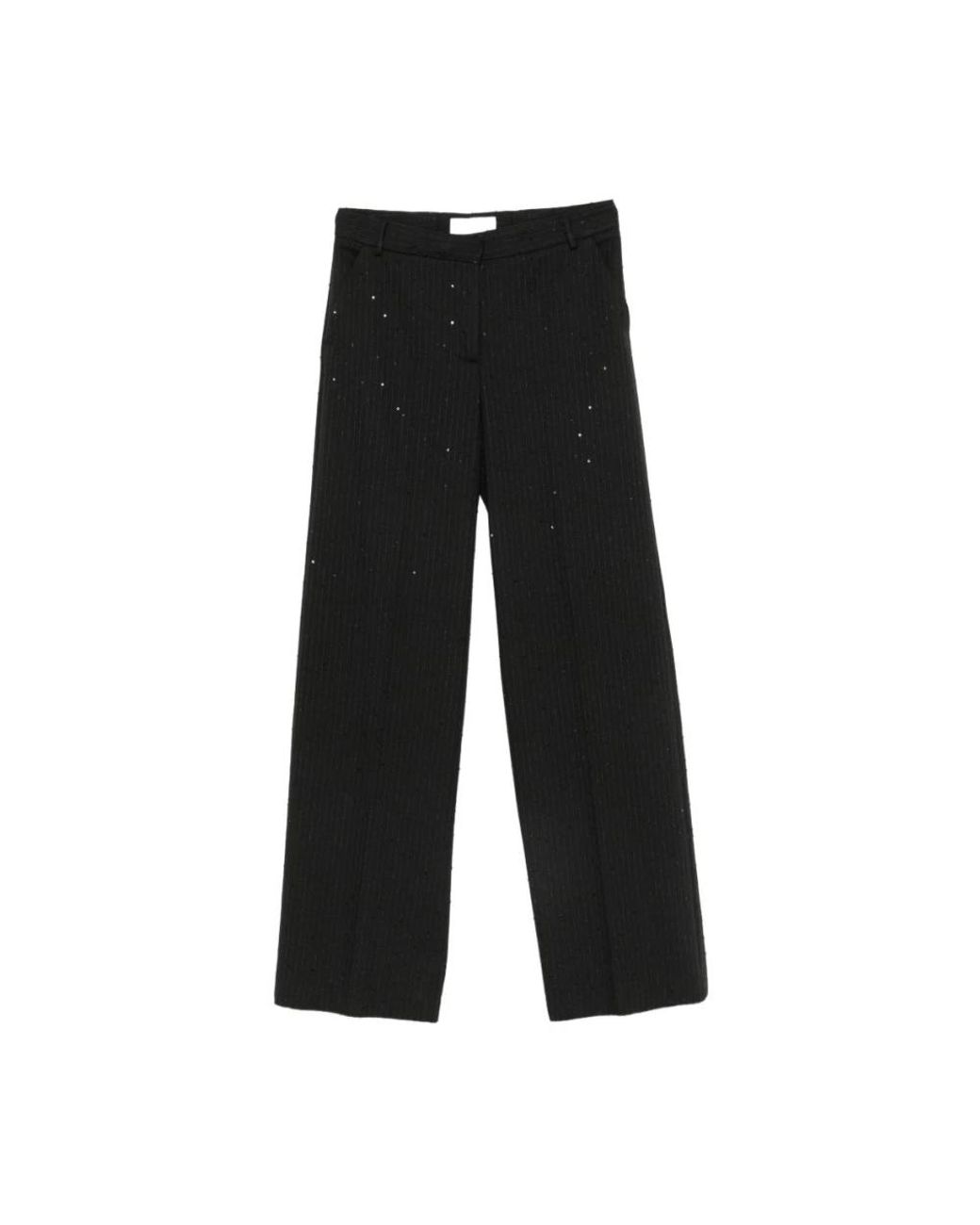 Ermanno Scervino Black Wide Trousers