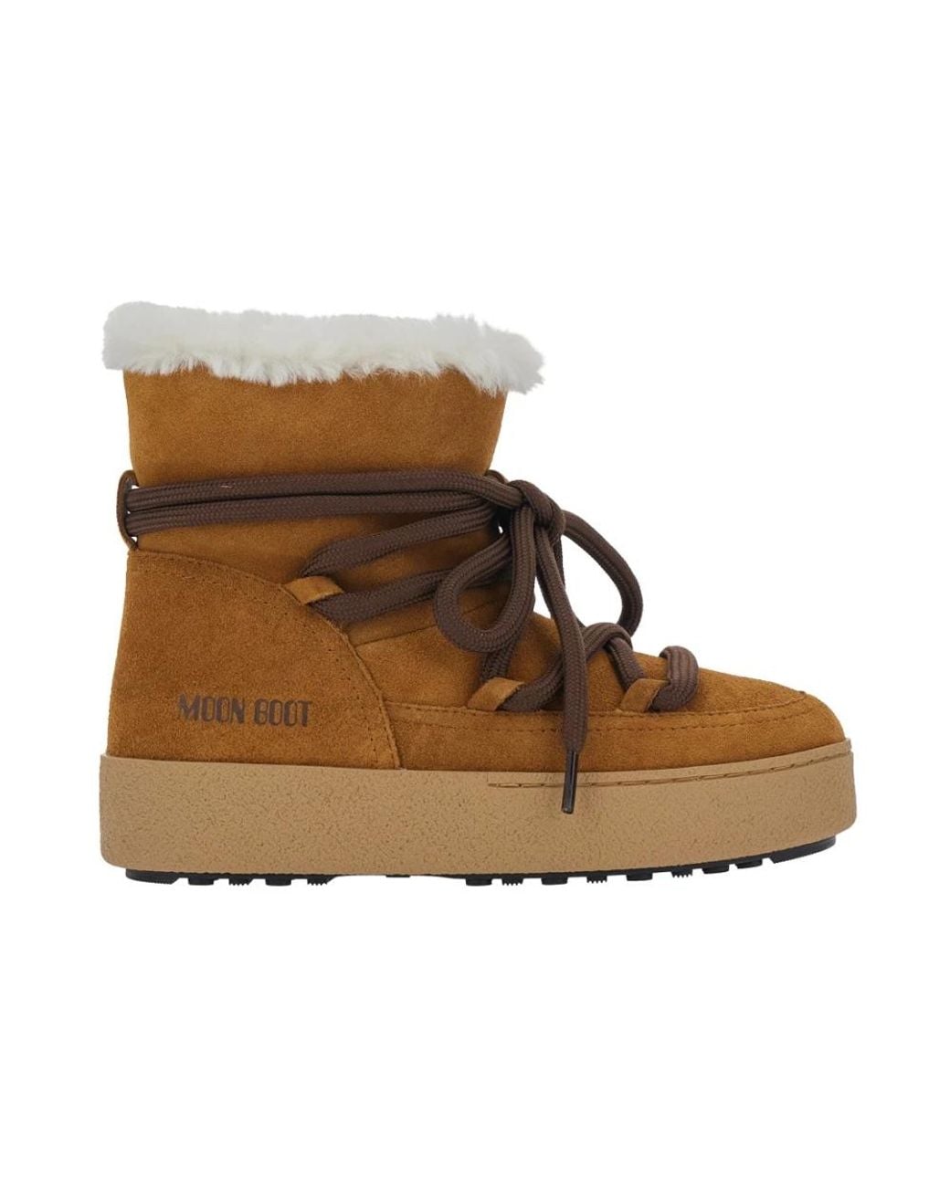 Moon Boot Brown Ltrack Sofia Stiefeletten