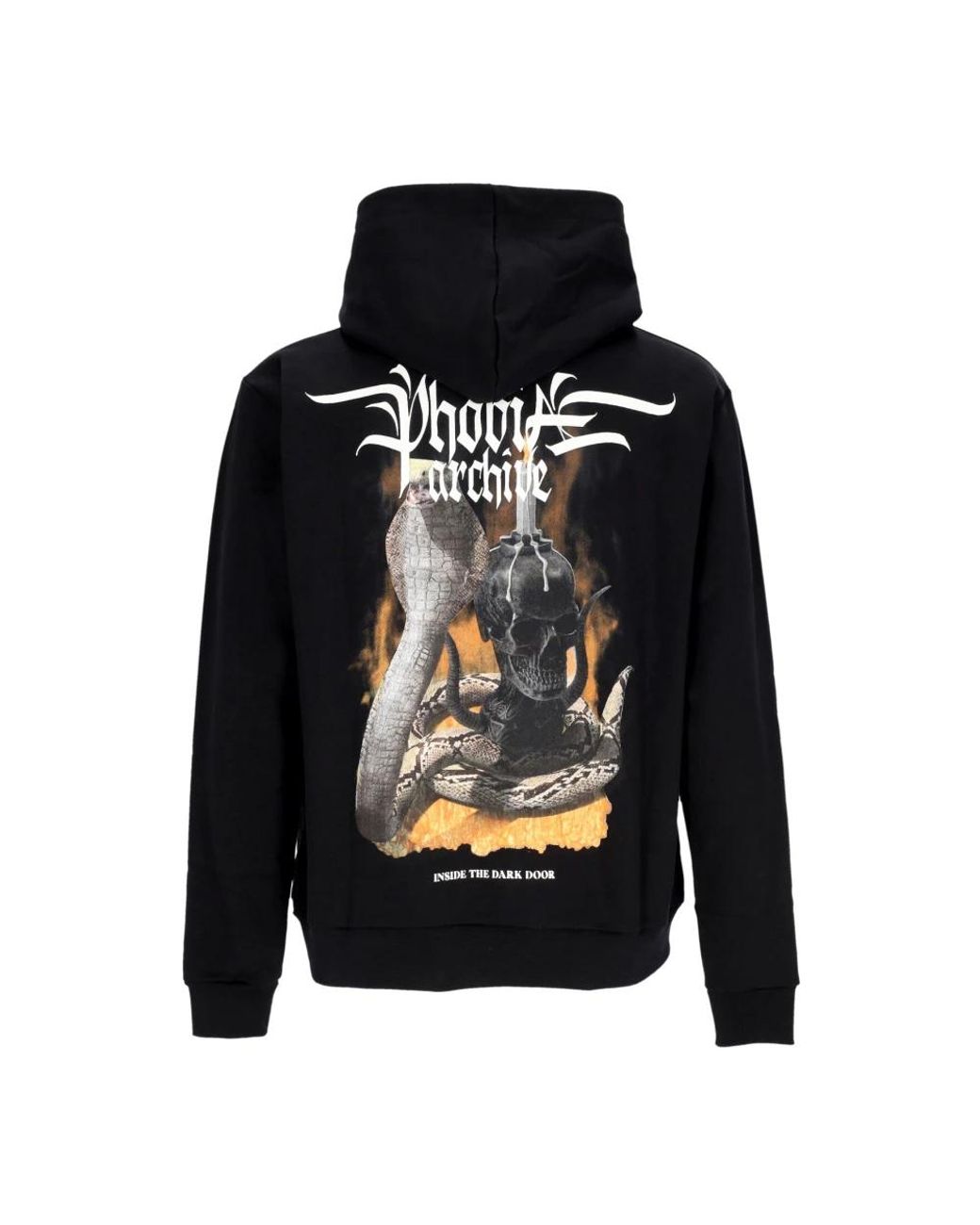 PHOBIA ARCHIVE Black Hoodies for men