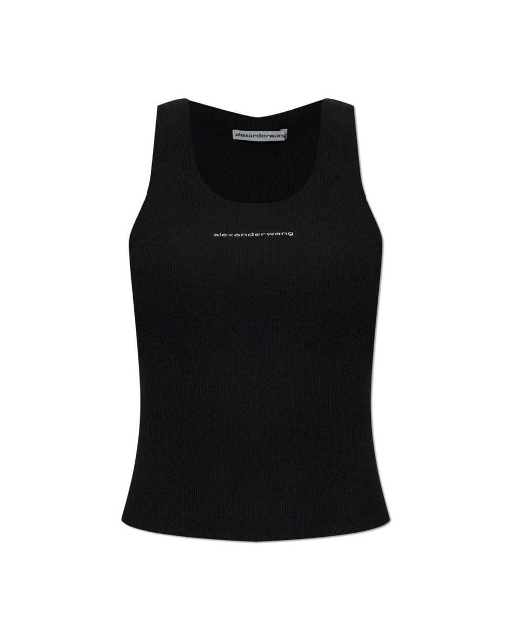 Alexander Wang Black Sleeveless Tops