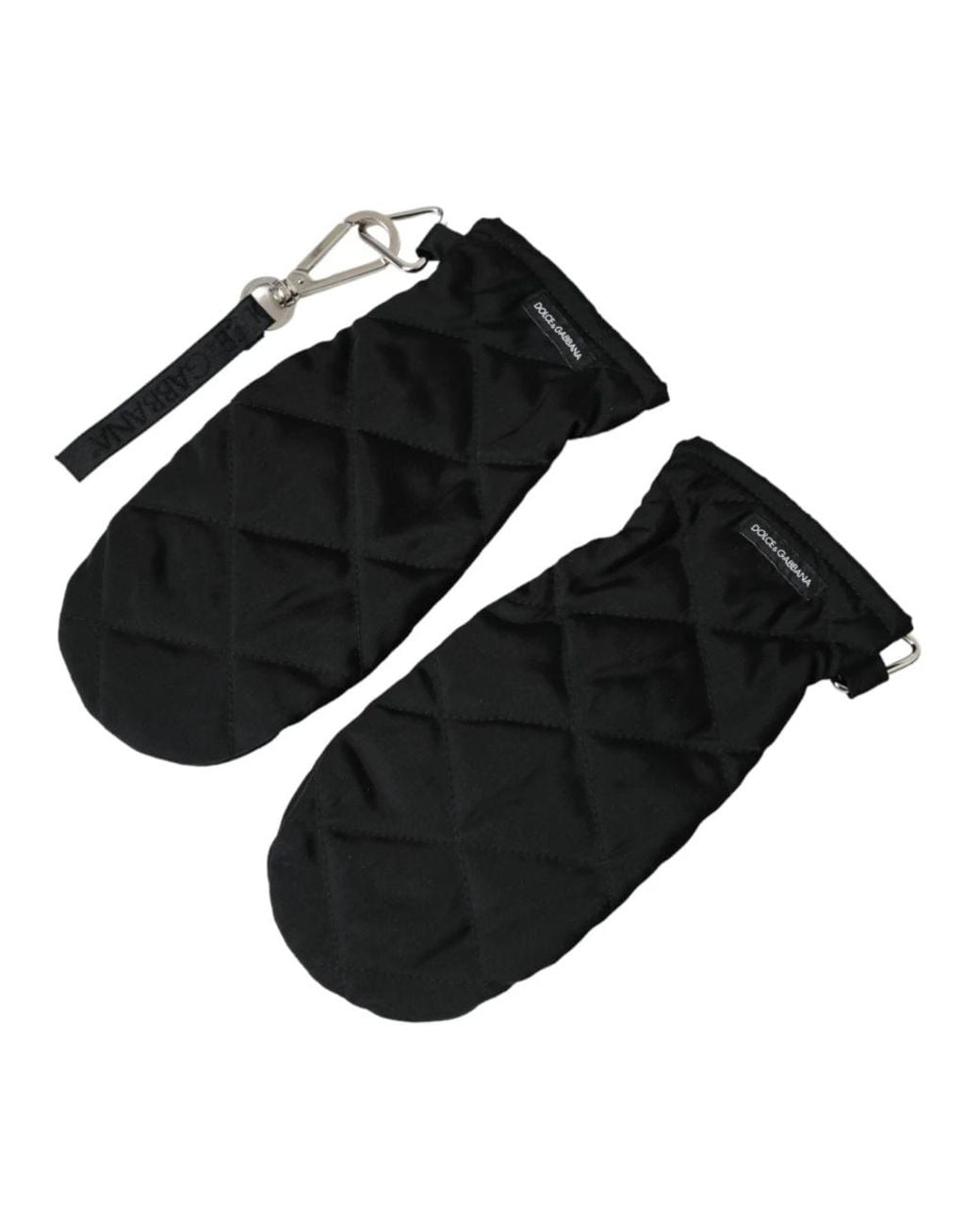 Dolce & Gabbana Black Gloves