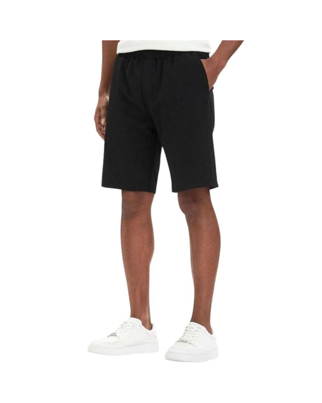 Karl Lagerfeld Black Casual Shorts for men