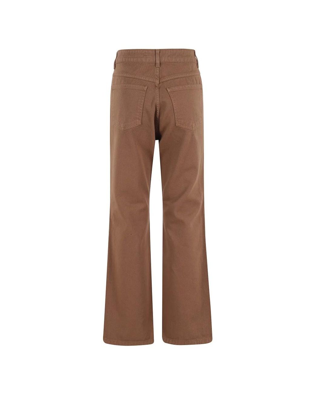FEDERICA TOSI Brown Flared Jeans