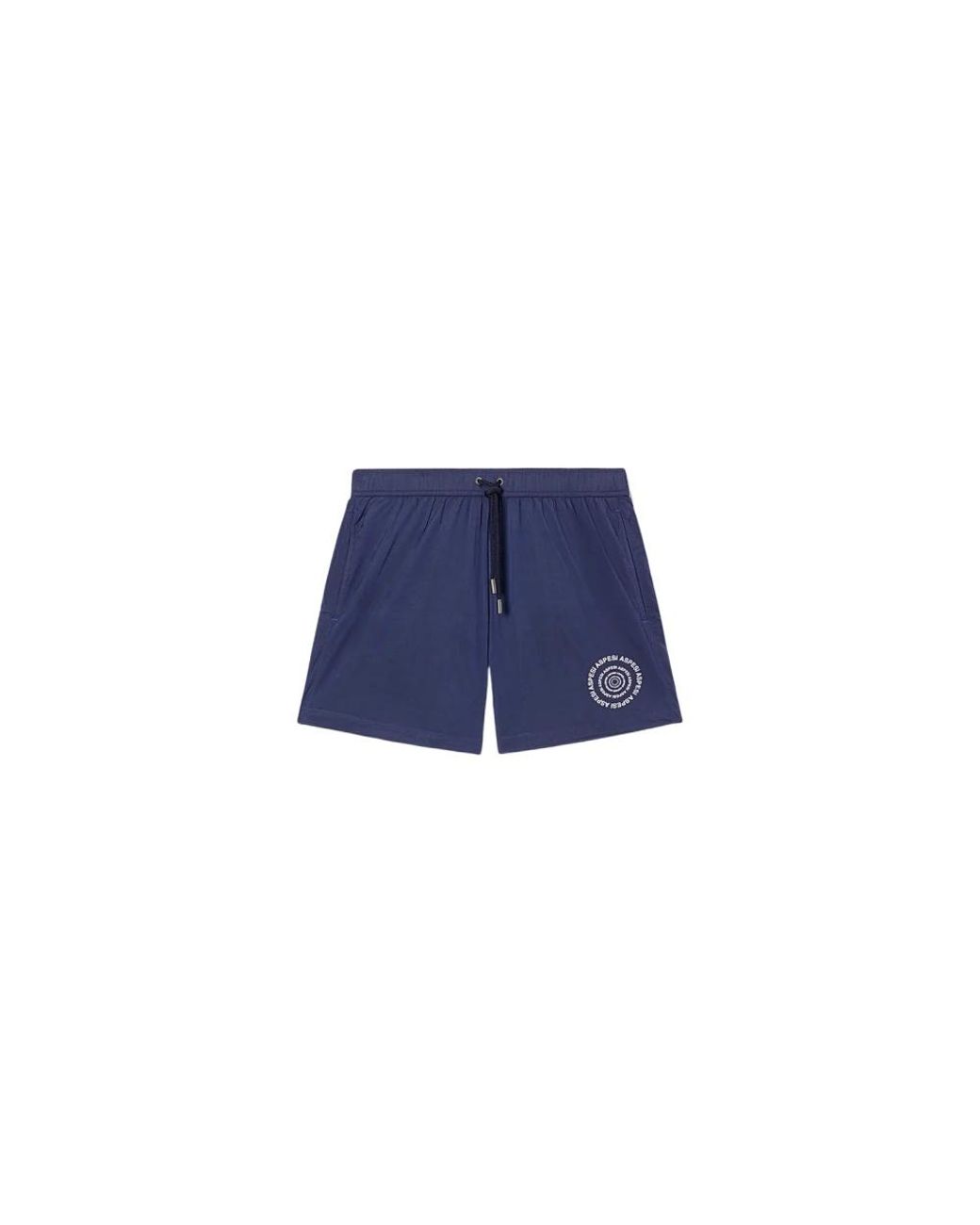Aspesi Badmode ,Blauw ,Polyester Logo Beachwear Voor in het Blue voor heren