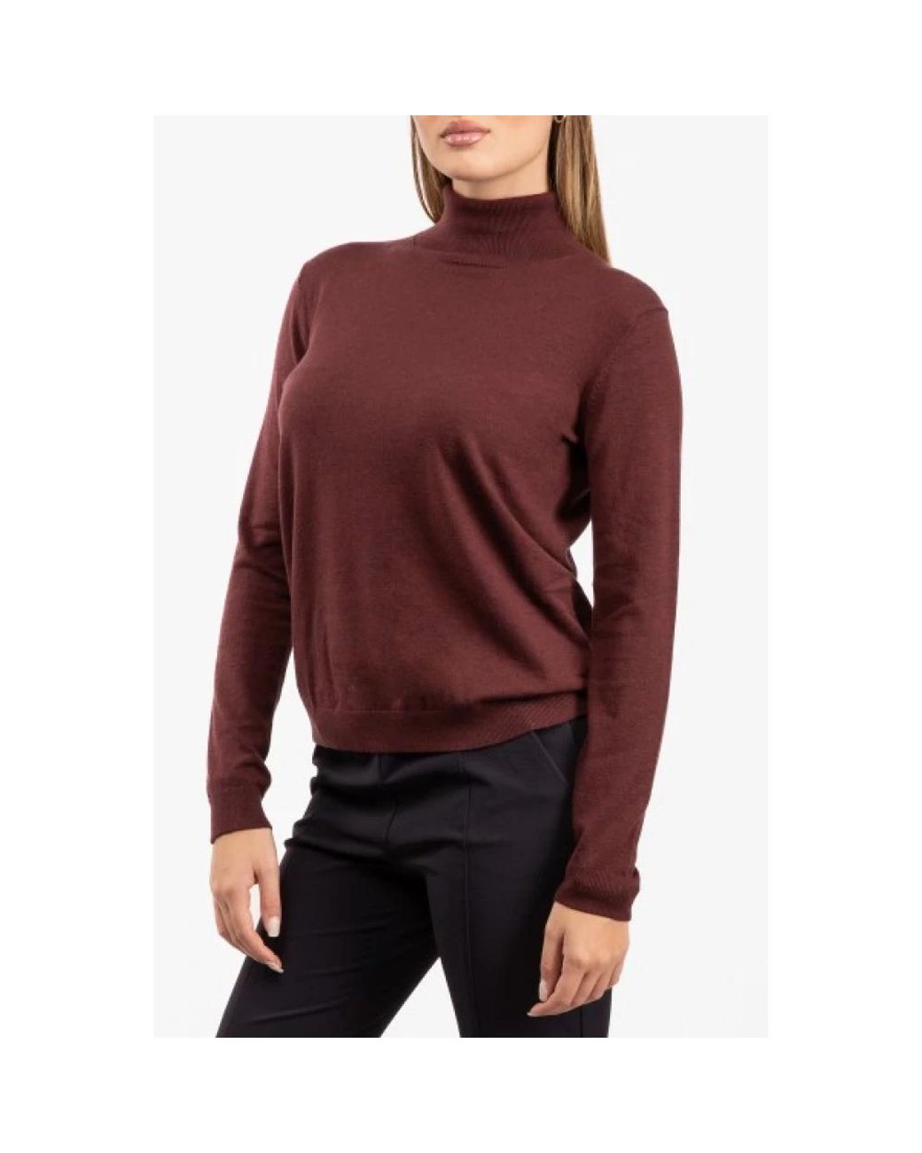 Weekend by Maxmara Red Turtlenecks