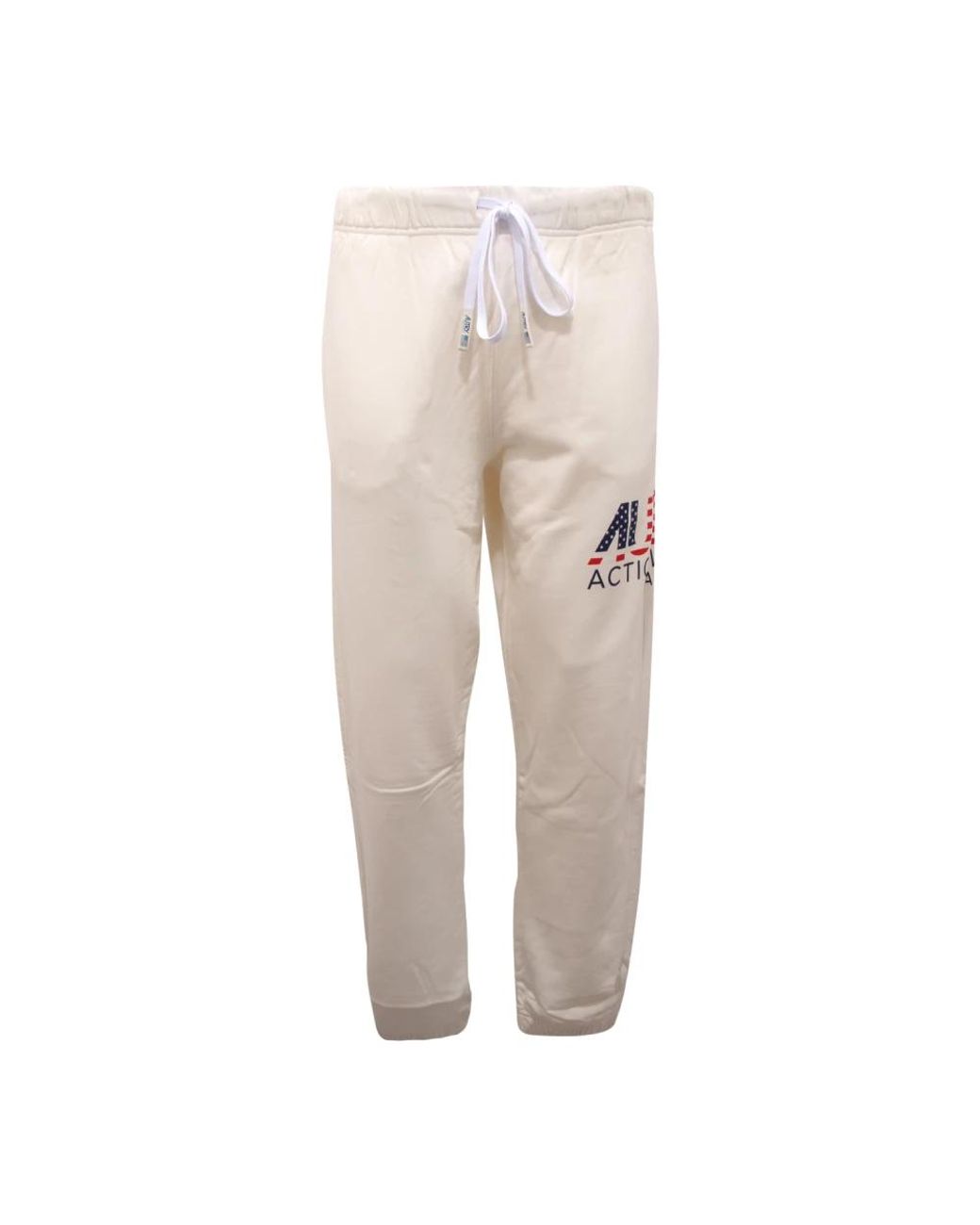 Autry Broeken ,Wit ,Witte Trainingsbroeken Paima 114 Model Comfortabel in het Natural voor heren